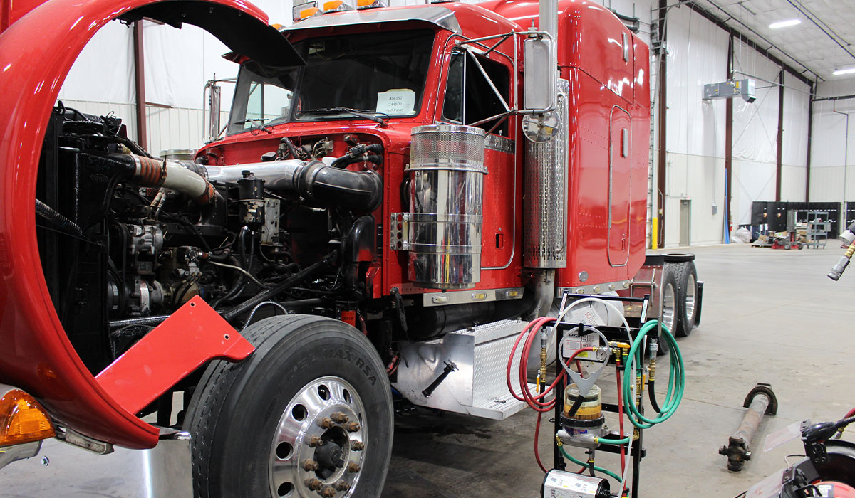 Truck inspection